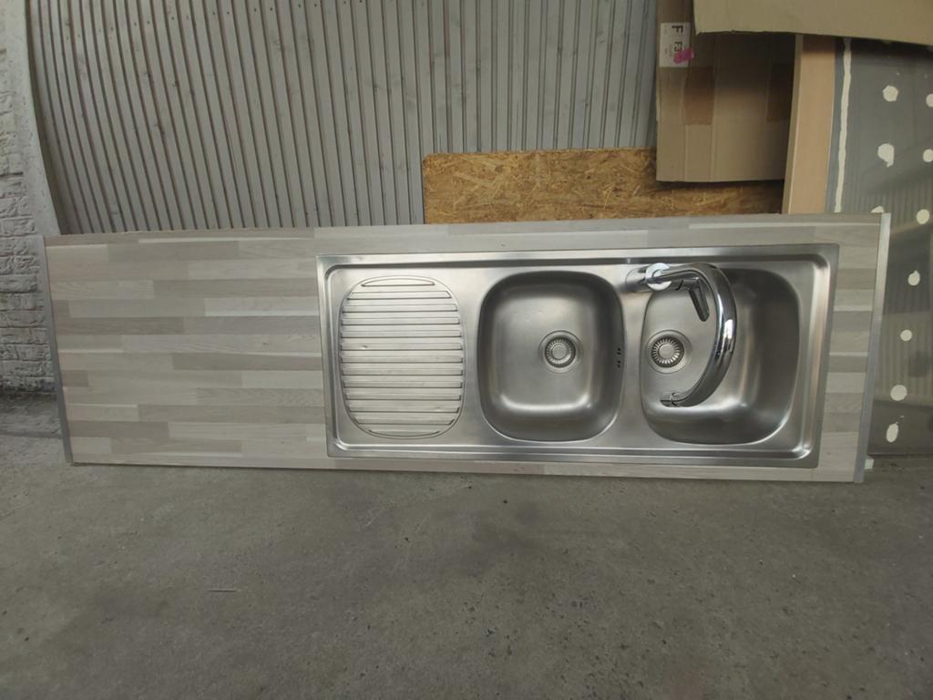 Keukenblad met spoeltafel en kraan, Huis en Inrichting, Keuken | Keukenelementen, Ophalen