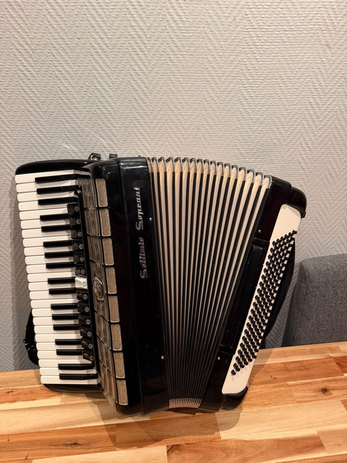 Accordeon Settimio Soprani, Musique & Instruments, Enlèvement, Comme neuf, 120 basses