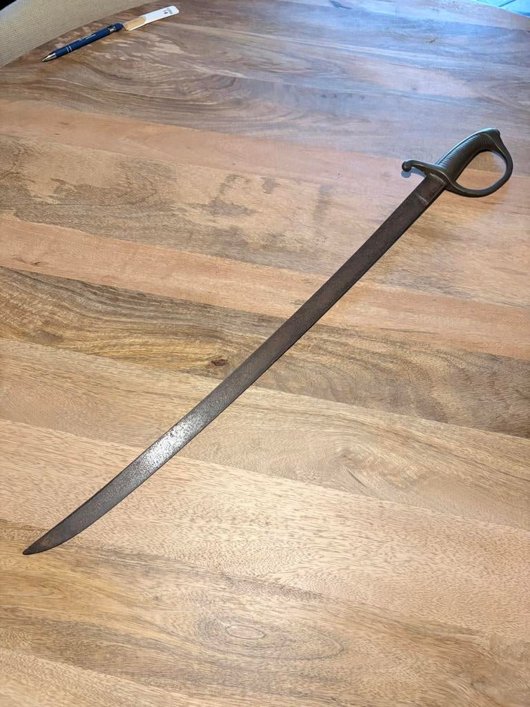 Sabel briquet, Ophalen, Overige soorten, Zwaard of Sabel