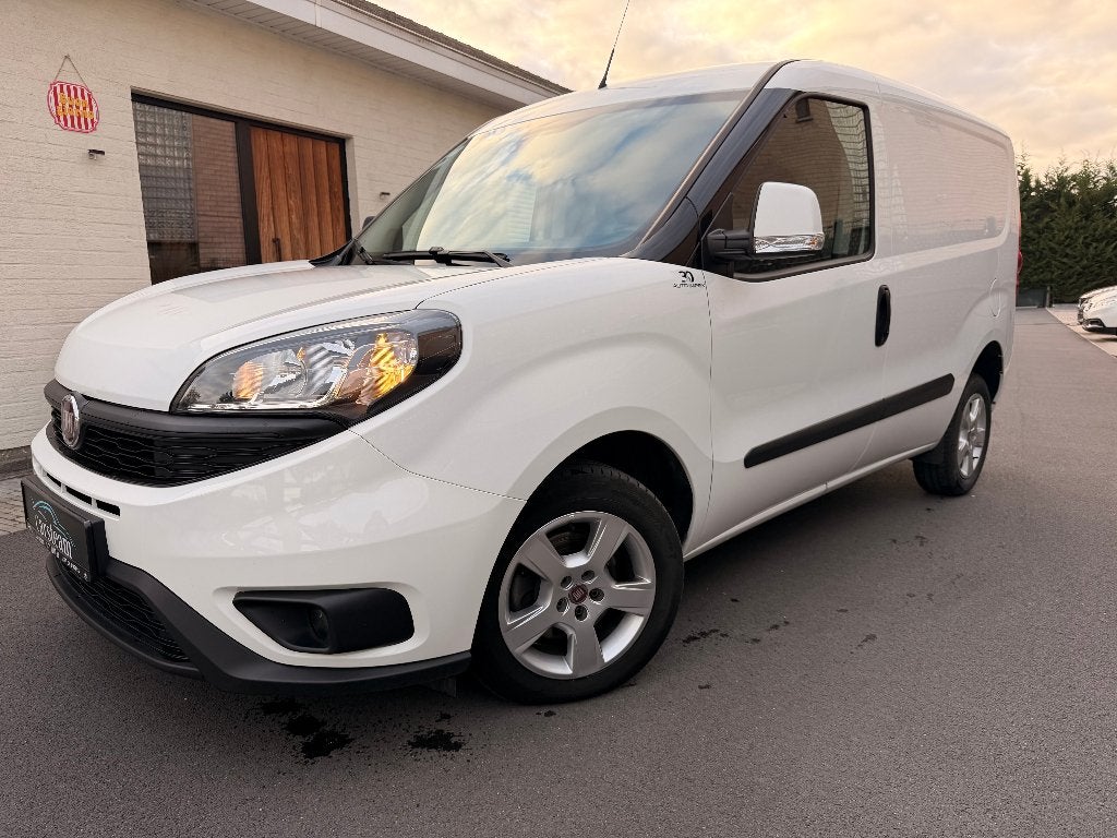 Fiat Doblo 1.6 Multijet ALU VELGEN/AIRCO/CRUISE CONTROL/BTW, Auto's, Voorwielaandrijving, Stof, Wit, Bedrijf