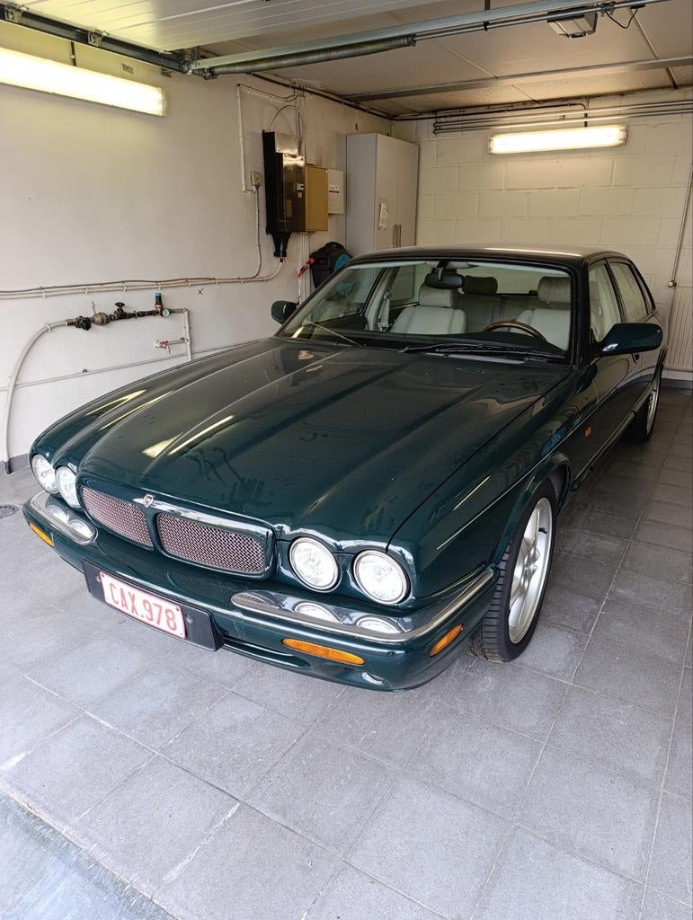 Jaguar XJR V8 supercharger, Auto's, Jaguar, Automaat, Leder, Overige kleuren, Berline