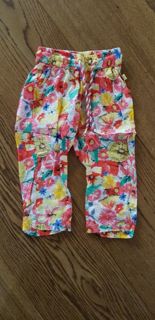 Babyface felgekleurde broek 80, Kinderen en Baby's, Babyface, Gebruikt, Broekje, Meisje