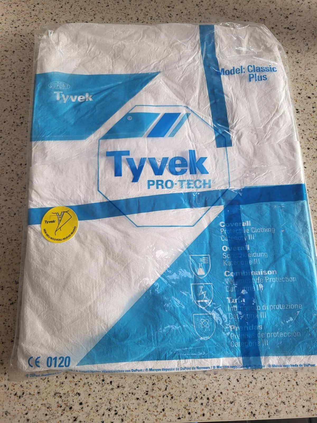 wegwerp veiligheidsoveral Tyvek, Doe-het-zelf en Bouw, Ophalen of Verzenden, Nieuw