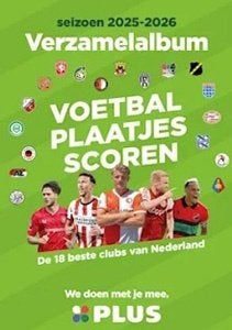 Plus Eredivisie 2025-2026 - Stickers à échanger/vendre, Enlèvement ou Envoi, Neuf, Autocollant