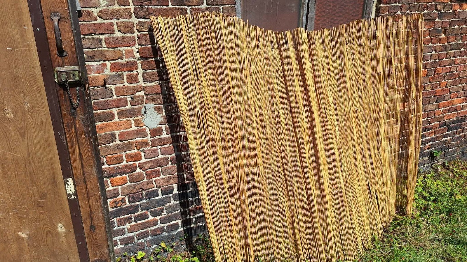 Rietmatten 3 stuks, Tuin en Terras, Schuttingen, Ophalen