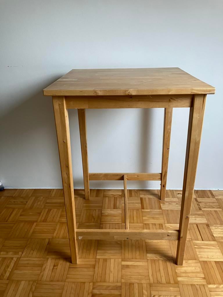 Houten vierkante party tafel, Ophalen