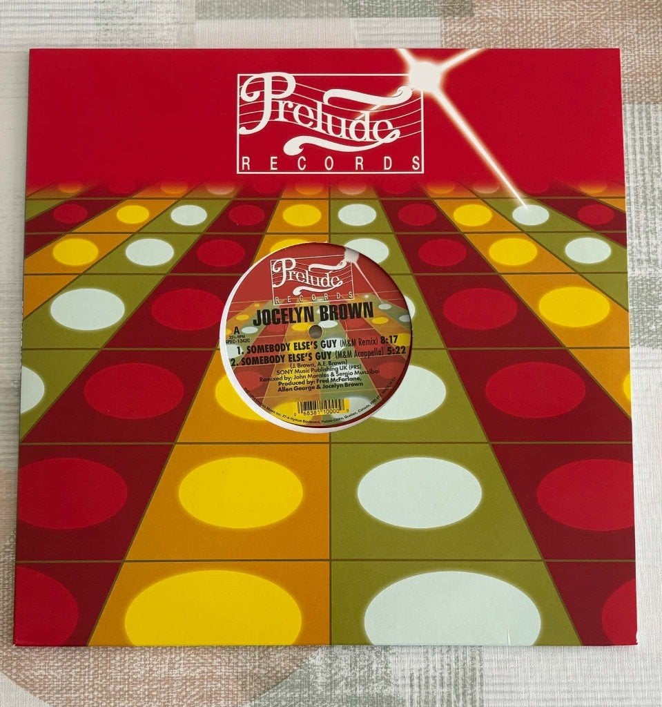Jocelyn Brown - Somebody Else's Guy (MV), 12 pouces, Enlèvement ou Envoi, Dance, Comme neuf