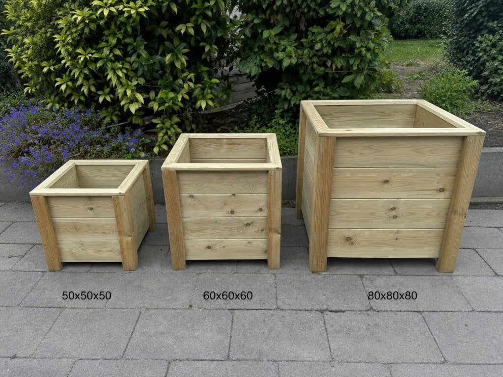 Houten Plantenbakken – Geïmpregneerd & Extra Stevig, Nieuw, Ophalen of Verzenden, Rijkevorsel, Binnen