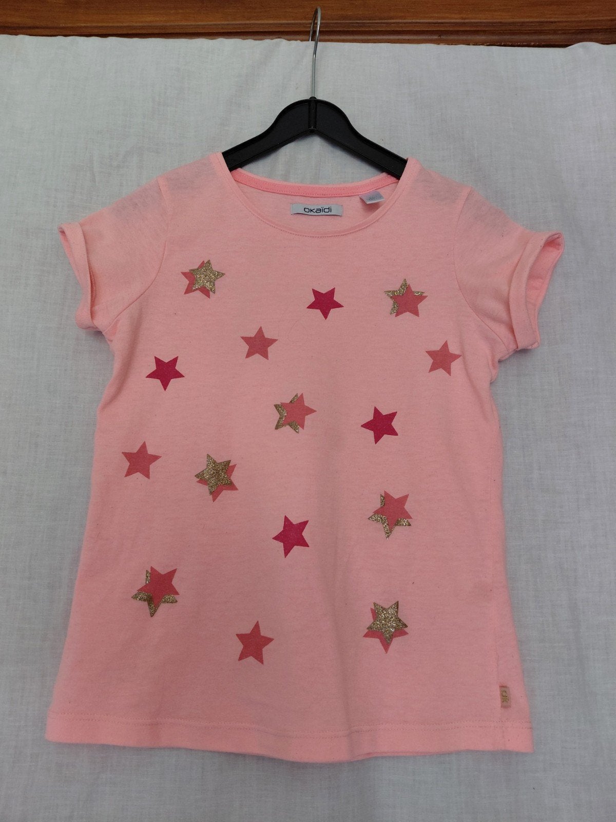 T-shirt 128 Okaidi fille, Enfants & Bébés, Enlèvement ou Envoi