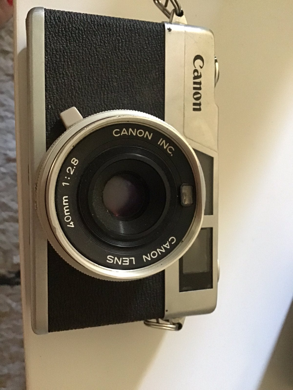Canon Canonet 28 35mm meetzoekercamer objectief vintage, Audio, Tv en Foto, Fotocamera's Analoog, Ophalen of Verzenden, Zo goed als nieuw