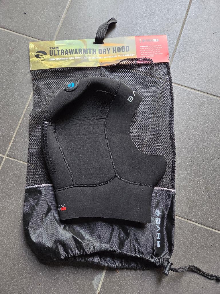 Bare ultrawarmth hood duiken, Watersport en Boten, Ophalen of Verzenden, Zo goed als nieuw, Duikpak