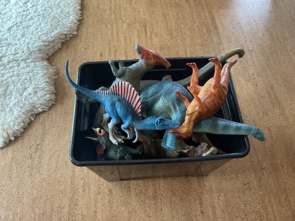 Speelgoed Dino’s, Ophalen, Zo goed als nieuw