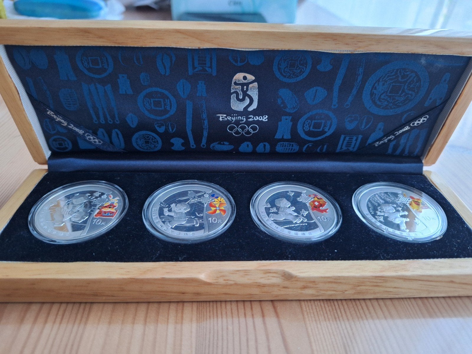 Pièces d'argent des Jeux Olympiques 2008 de qualité probante, Enlèvement ou Envoi, Argent