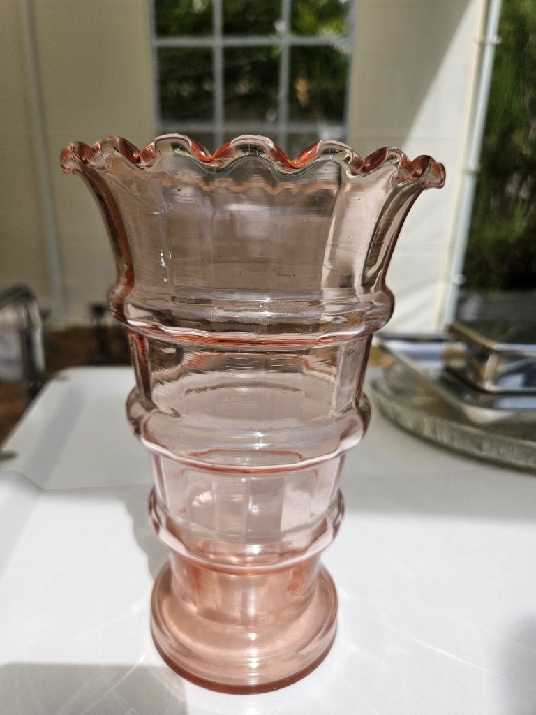 Val Saint Lambert Art Deco vaas, Antiek en Kunst, Ophalen