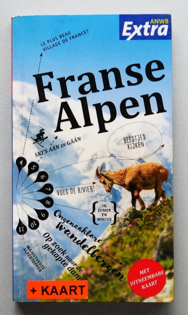 ANWB reisgids - Franse Alpen, Ophalen of Verzenden, Nieuw, ANWB