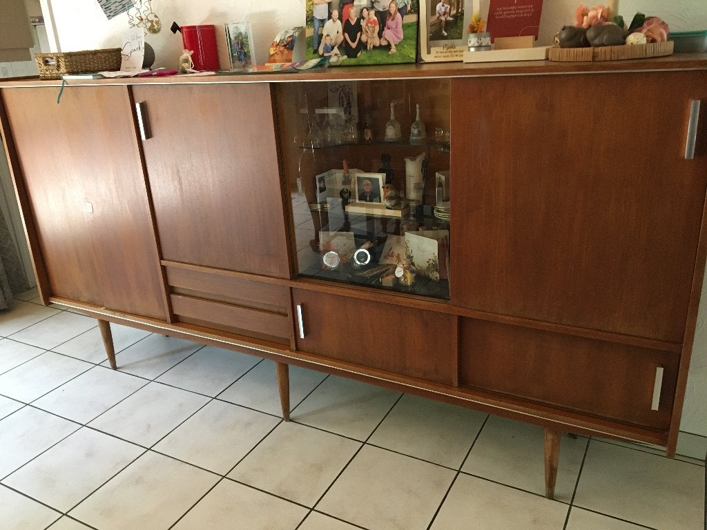 Vintage dressoirkast, Antiek en Kunst, Antiek | Meubels | Kasten, Ophalen