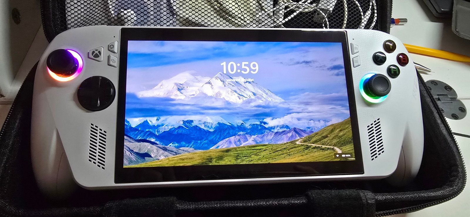 console portable asus rog ally, Enlèvement
