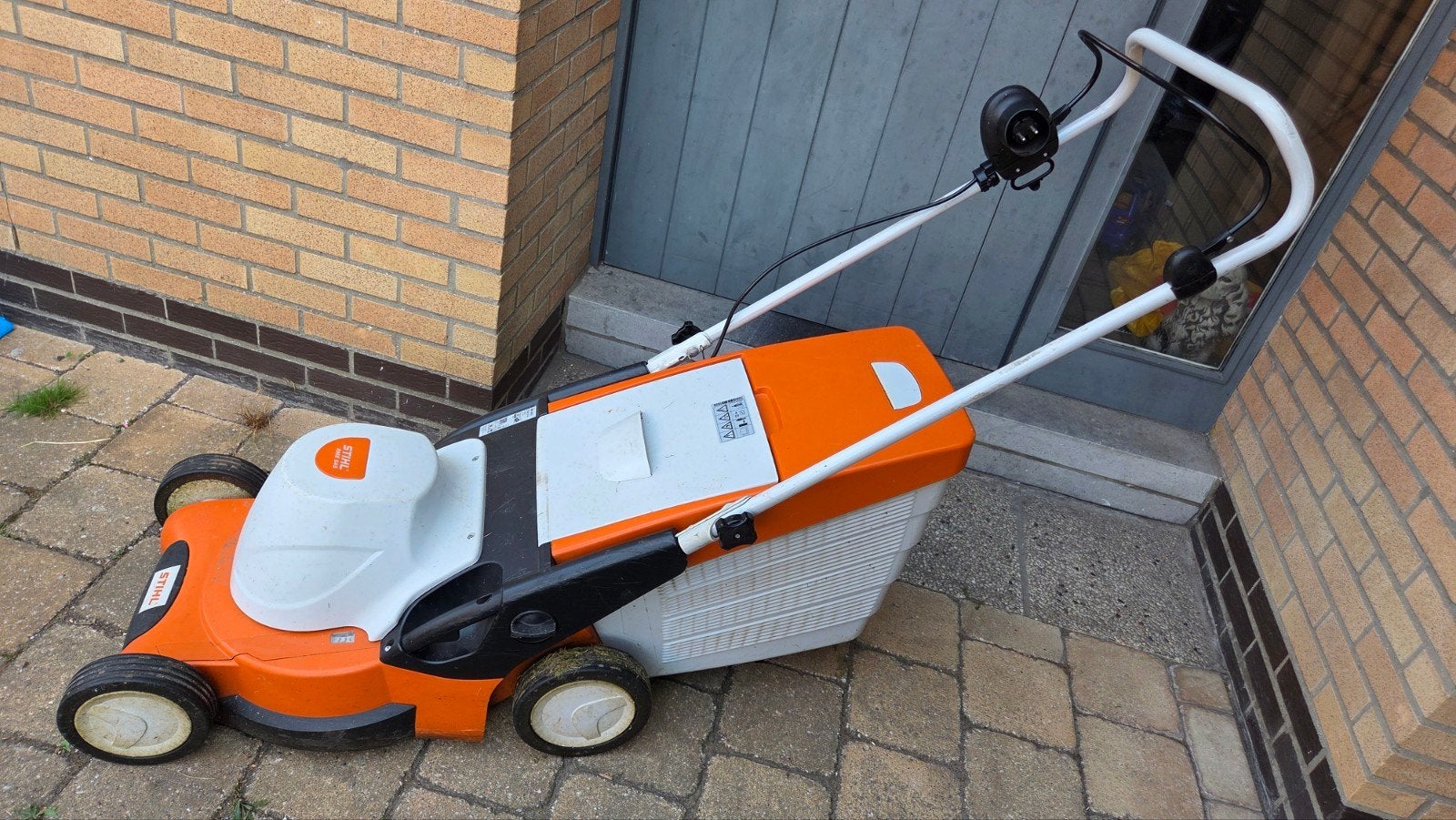 Stihl RME 545 grasmaaier elektrisch, Ophalen