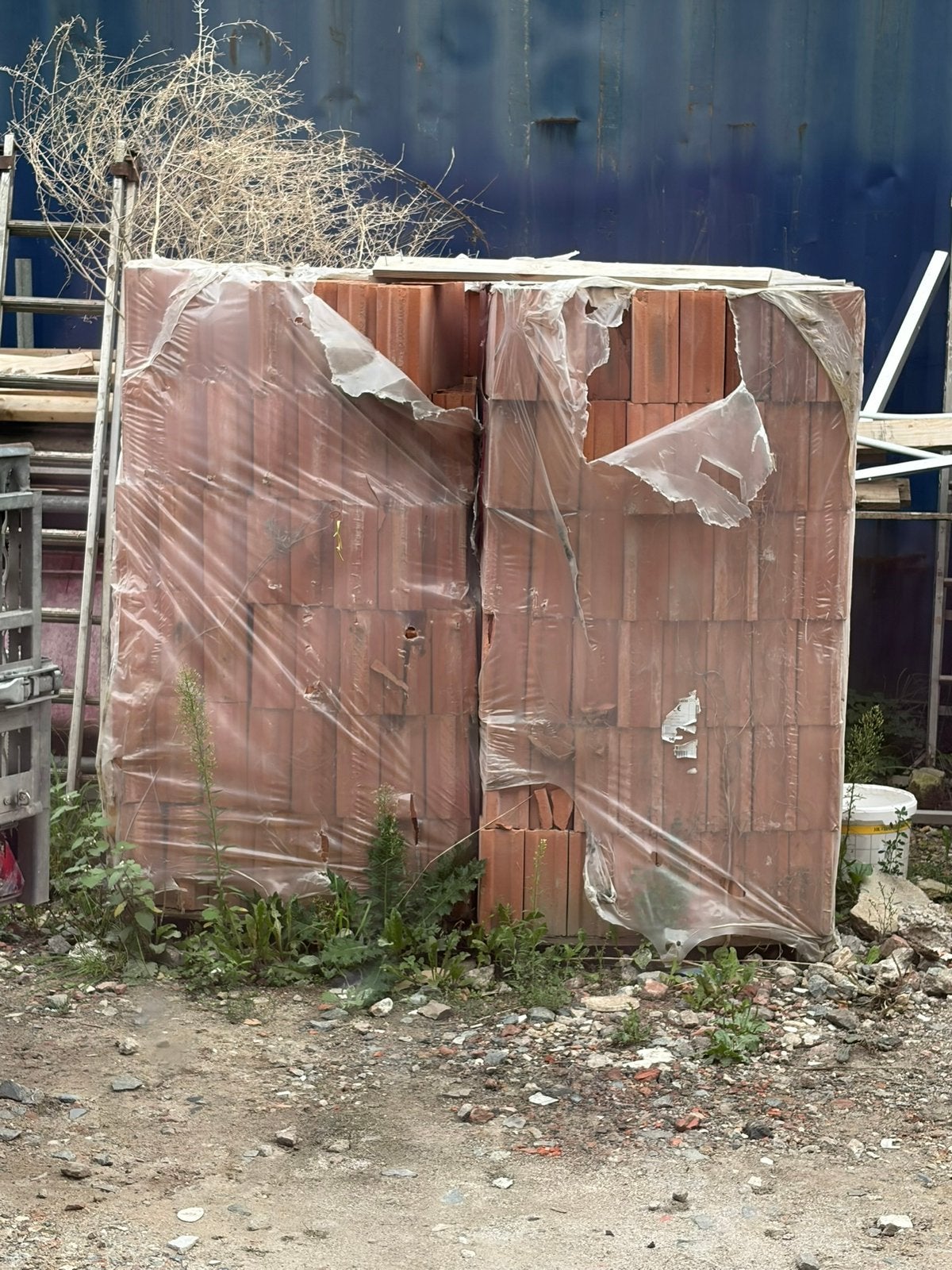 Lijmstenen wienerberger, Doe-het-zelf en Bouw, Ophalen, Zo goed als nieuw, Bakstenen