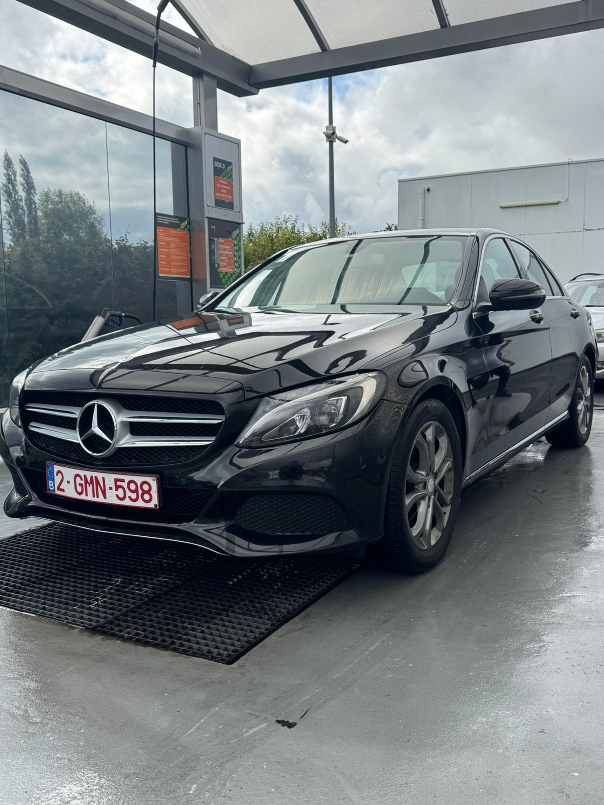 Mercedes c180, Auto's, Automaat, Stof, Zwart, Zwart