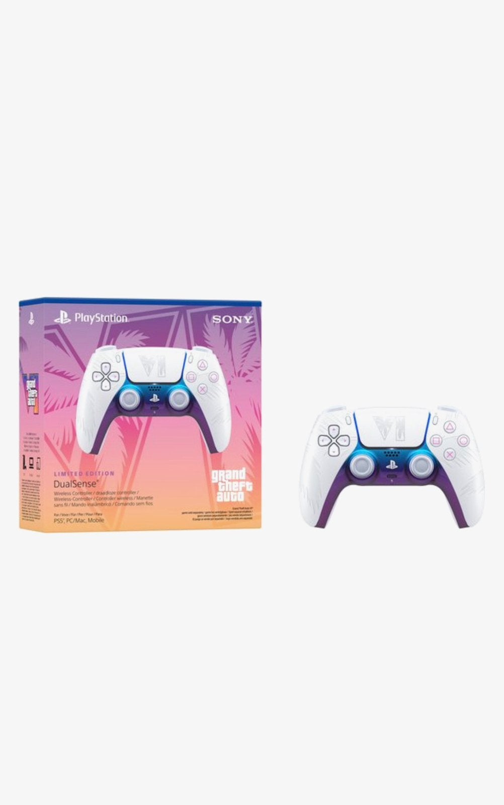 GTA 6 Controller Wit Limited edition, Games en Spelcomputers, Ophalen of Verzenden, Nieuw, Playstation 5