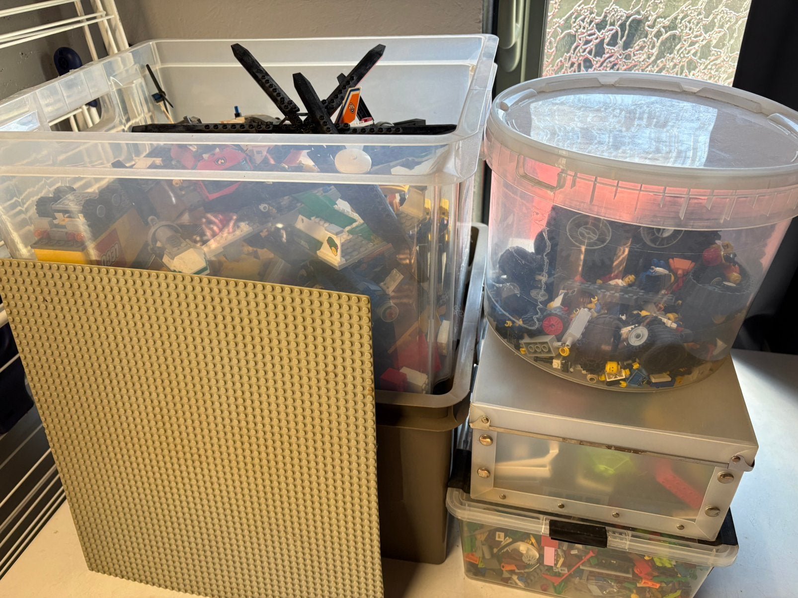 Lego collectie, Kinderen en Baby's, Speelgoed | Duplo en Lego, Ophalen, Gebruikt, Overige thema's, Lego