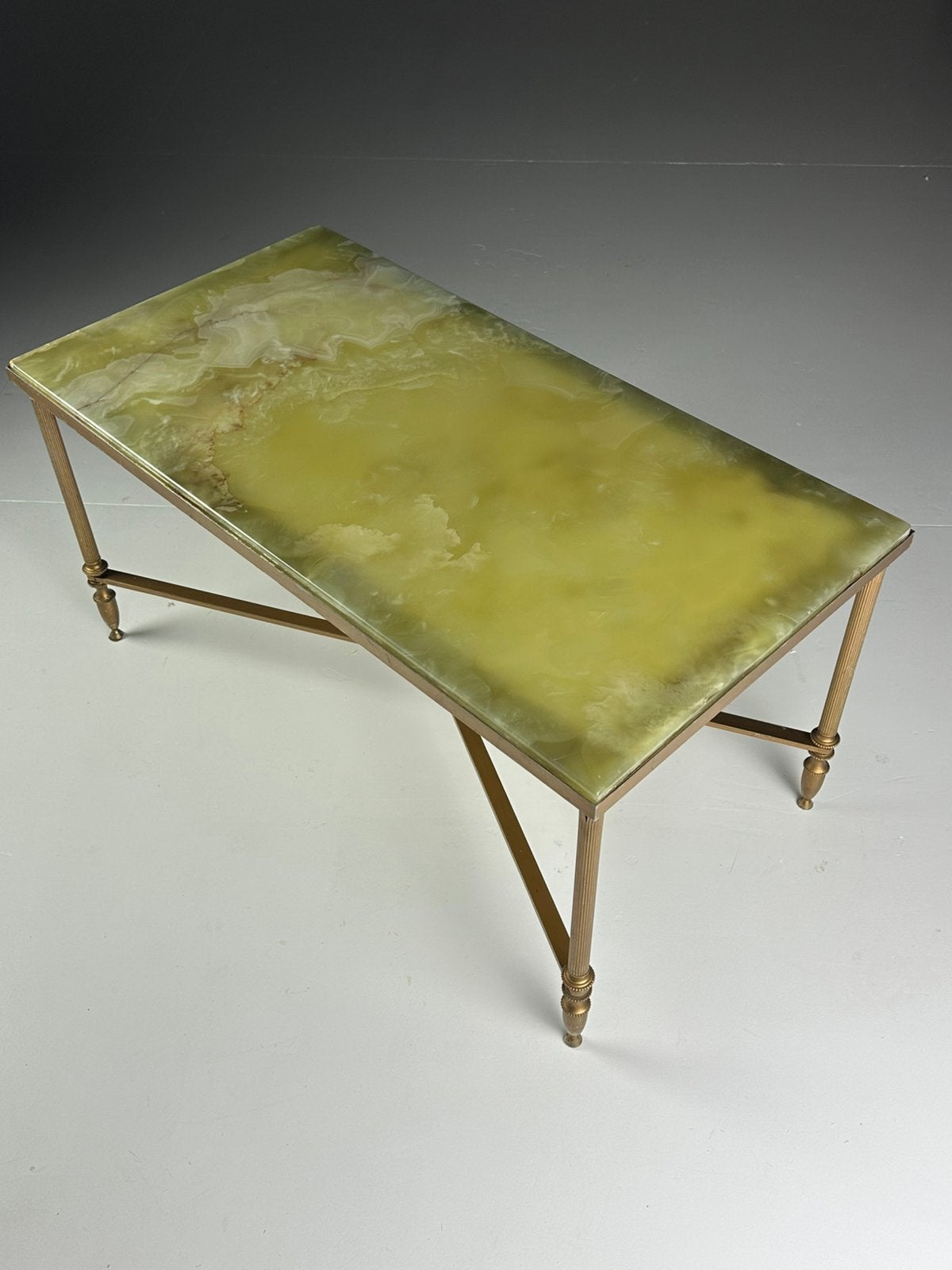 Table basse Onyx — Design italien du milieu du siècle, Maison & Meubles, Enlèvement ou Envoi, Comme neuf