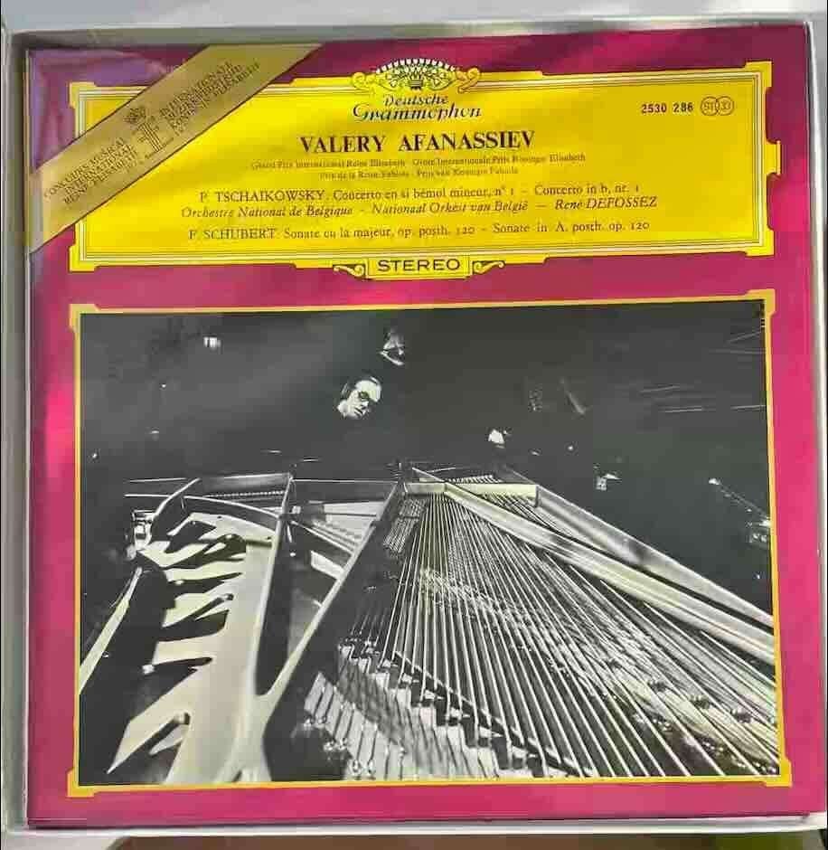 Afanassiev — Koningin Elisabeth 1972, Tsjaikovsky/Schubert, Ophalen of Verzenden, Zo goed als nieuw, Schubert