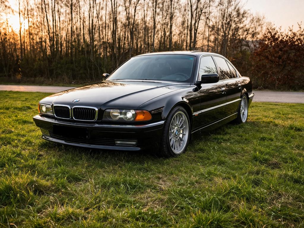 Bmw 730i V8 1995 oldtimer, Auto's, Automaat, Achterwielaandrijving, 8 cilinders, Leder
