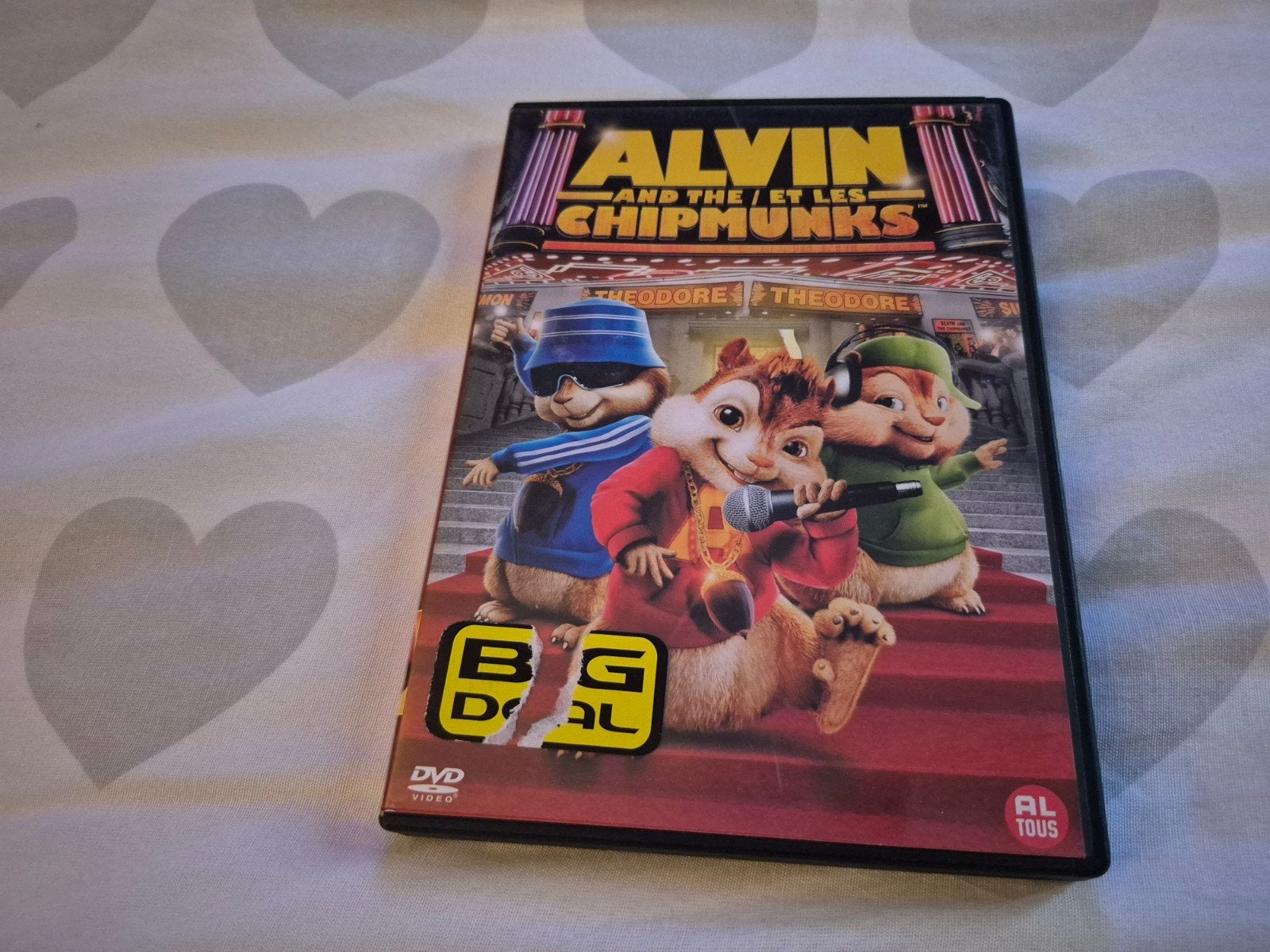 dvd alvin and the chipmunks werkende staat, Ophalen of Verzenden