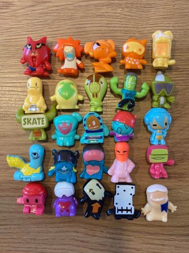 25 gogos gogo’s (25I), Collections, Jouets miniatures, Comme neuf, Enlèvement ou Envoi