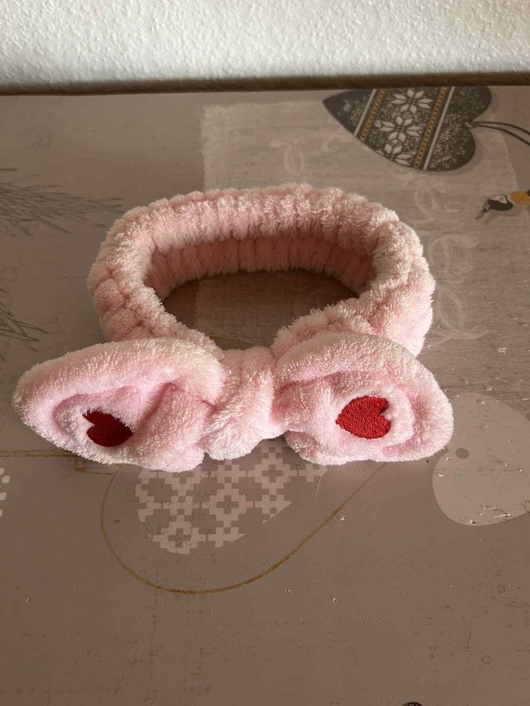 Bandeau pour maquillage ou masque, Rose, Tout le visage, Enlèvement, Accessoires