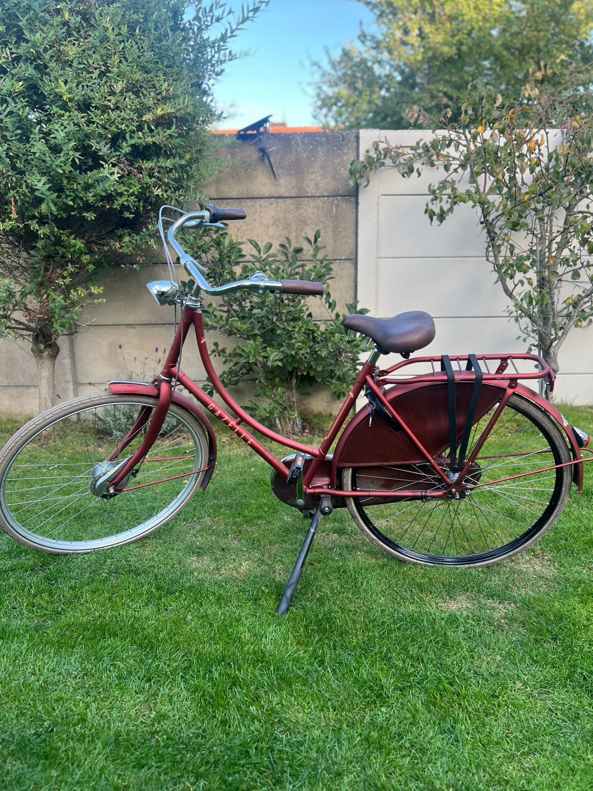 Gazelle Classic Ruby Red Mat, Ophalen, Terugtraprem, Versnellingen, Zo goed als nieuw