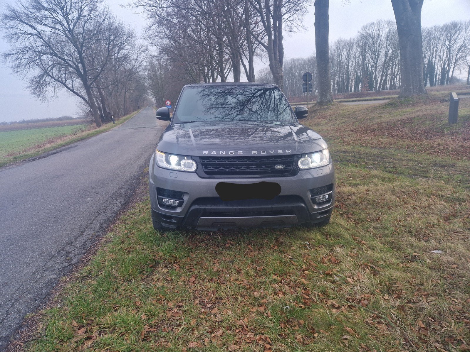 Range rover sport te koop 3l V6 van 12/2015, Autos, Land Rover, Cuir, Argent ou Gris, Achat, Euro 6