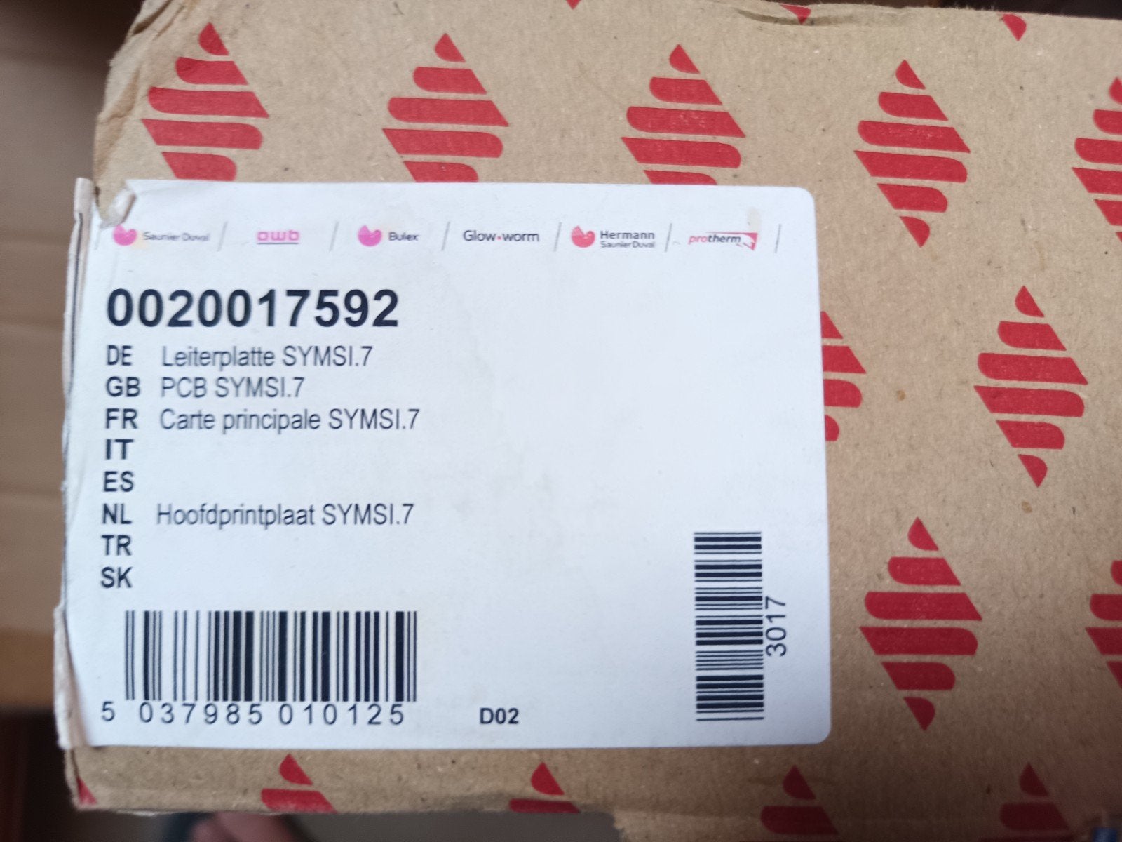 Bulex hoofdprintplaat Syms 7, Enlèvement, Neuf