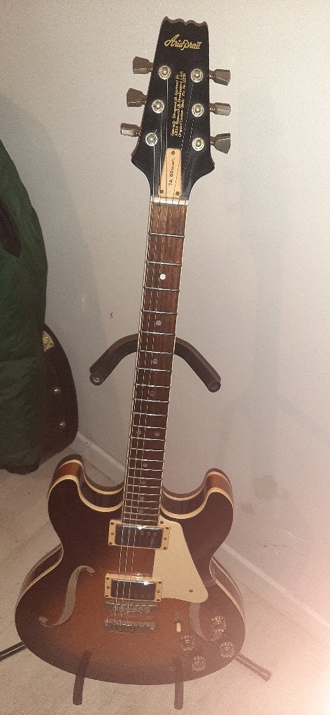 Aria Pro2 Ta60 (Japan), Musique & Instruments, Enlèvement, Utilisé, Semi-solid body, Autres marques