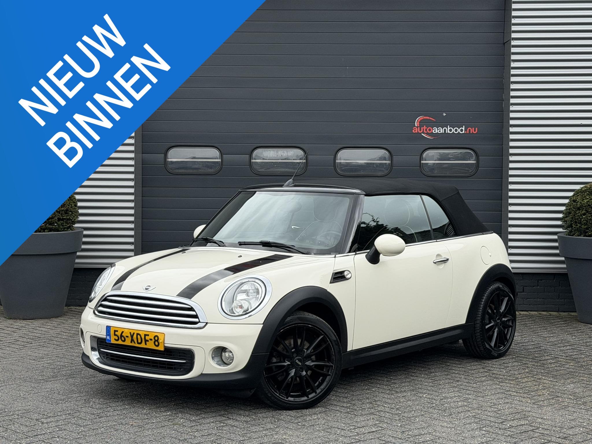 MINI Cabrio 1.6 Cooper Chili | Climate Control | Lichtmetale, Auto's, Mini, 122 pk, Gebruikt, Zwart, 4 cilinders