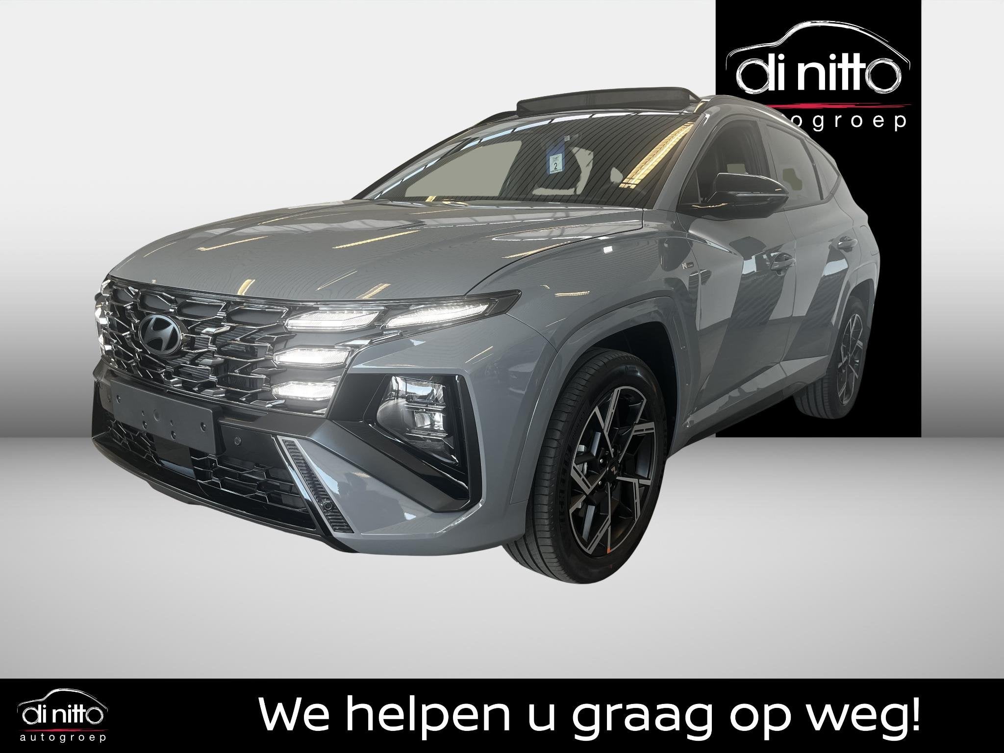 Hyundai Tucson HEV 1.6 T-GDI Feel Shadow N-Line, Autos, Neuf, Argent ou Gris, Achat, Entreprise