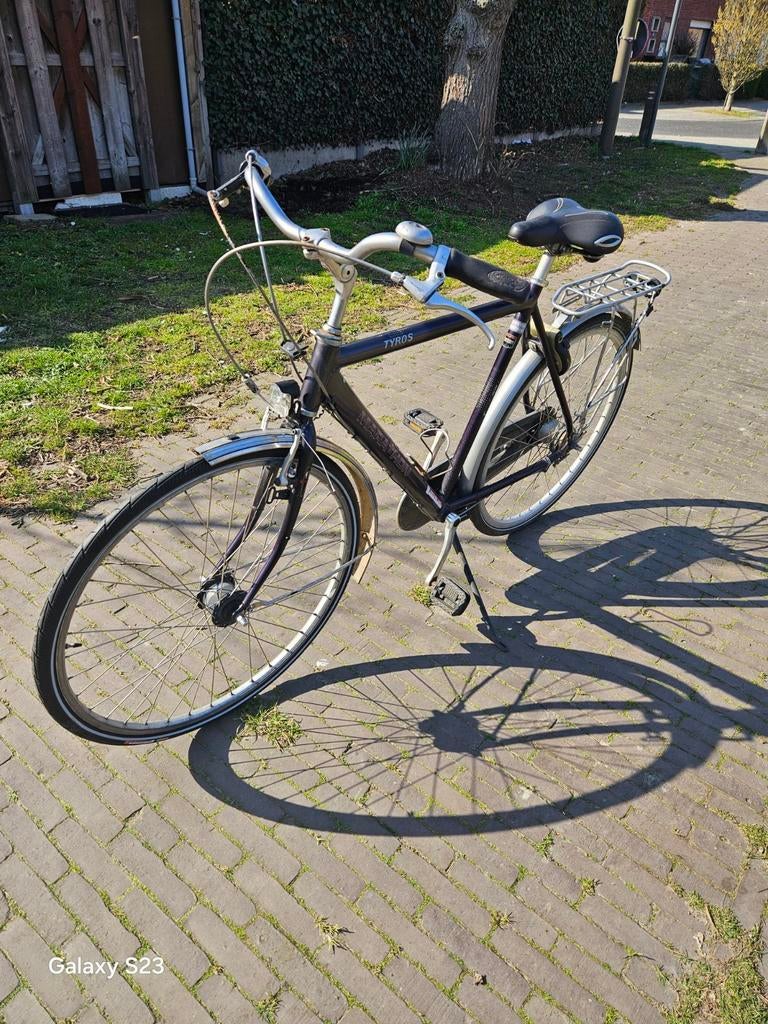 Herenfiets 28 inch frame hoogte 60 cm, Fietsen en Brommers, Ophalen, 28 inch