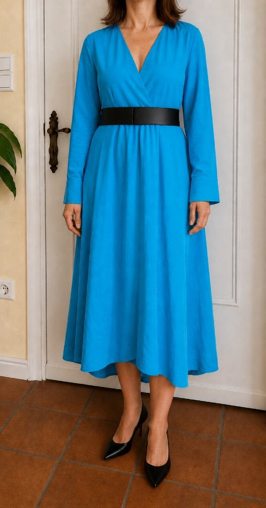 robe Rinascimento taille L/XL, Rinascimento , Enlèvement ou Envoi, Bleu, Sous le genou