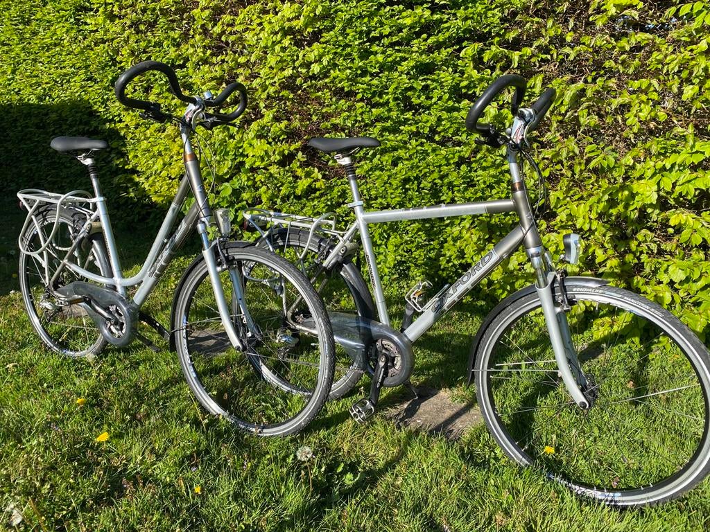 Dames en herenfiets Oxford Discovery, Enlèvement, Comme neuf, Vitesses