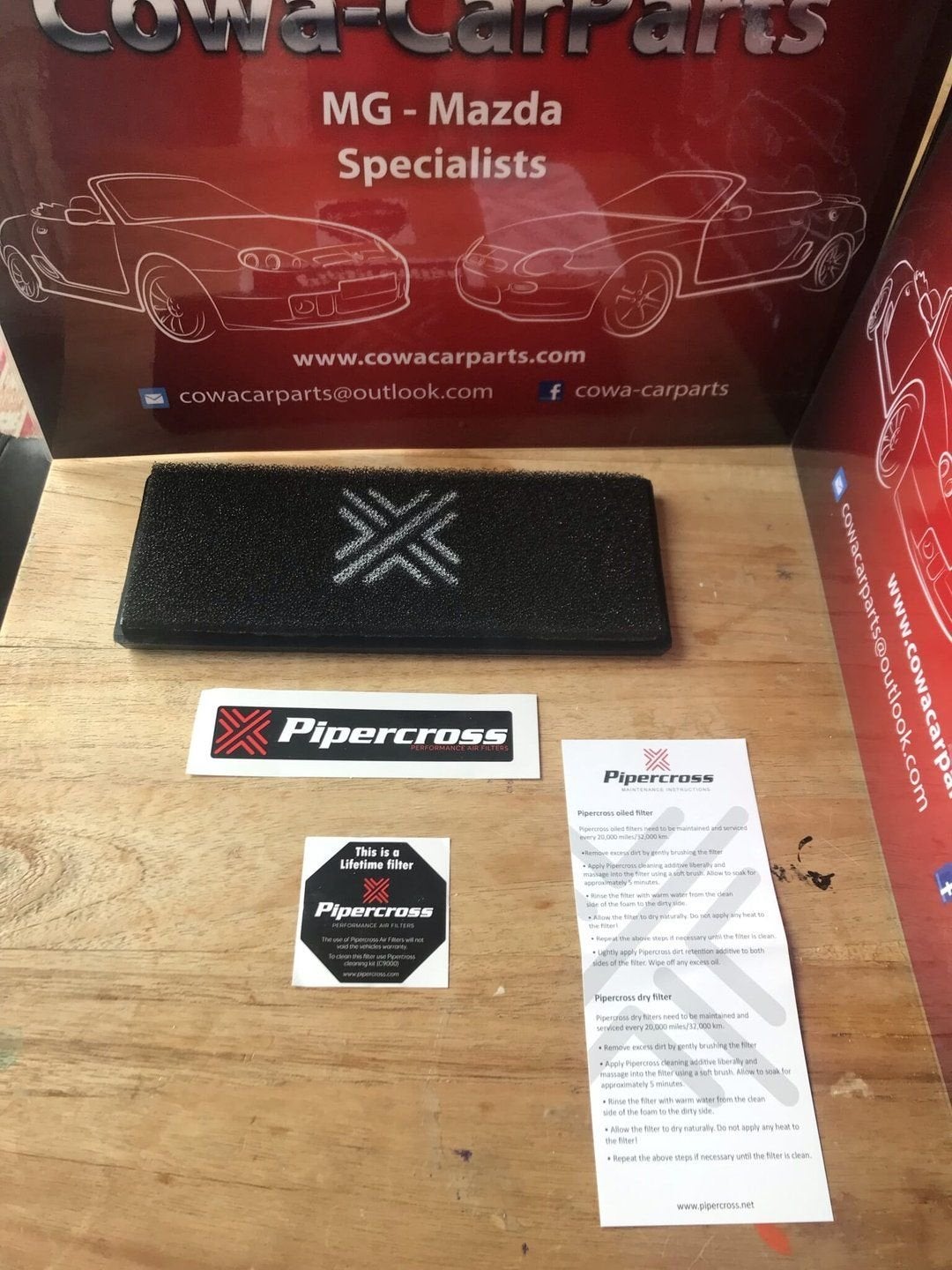 mg tf mgtf mgf mg f pipercross sportluchtfilters nieuw A kwa, -, -, Nieuw, Ophalen of Verzenden