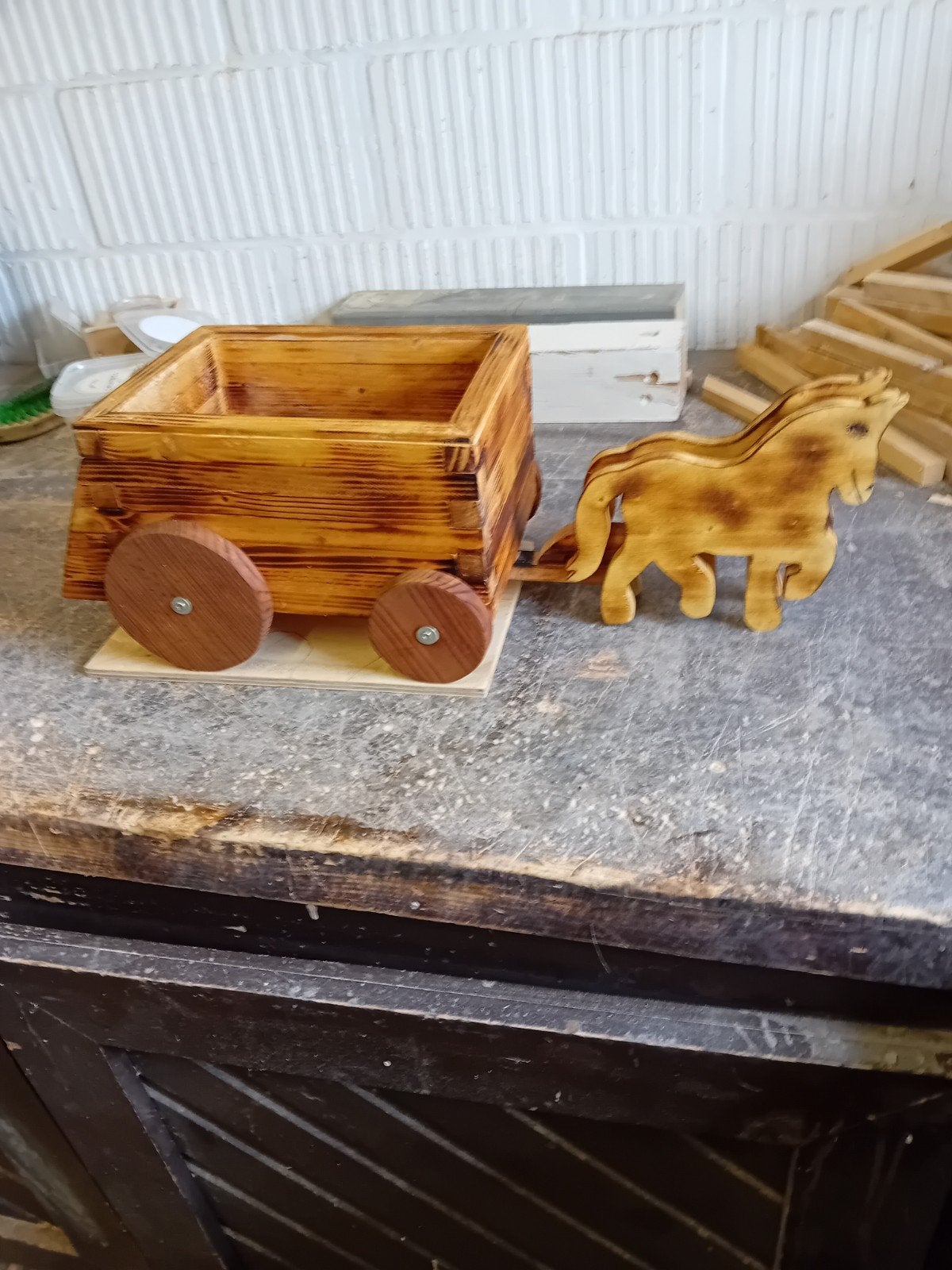 kar met 2 paarden, Enlèvement, Neuf