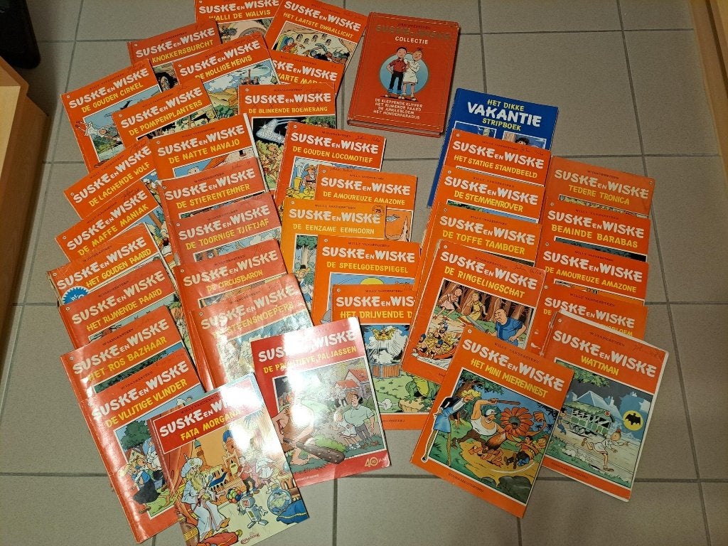 stripverhalen Suske & Wiske, Boeken, Ophalen