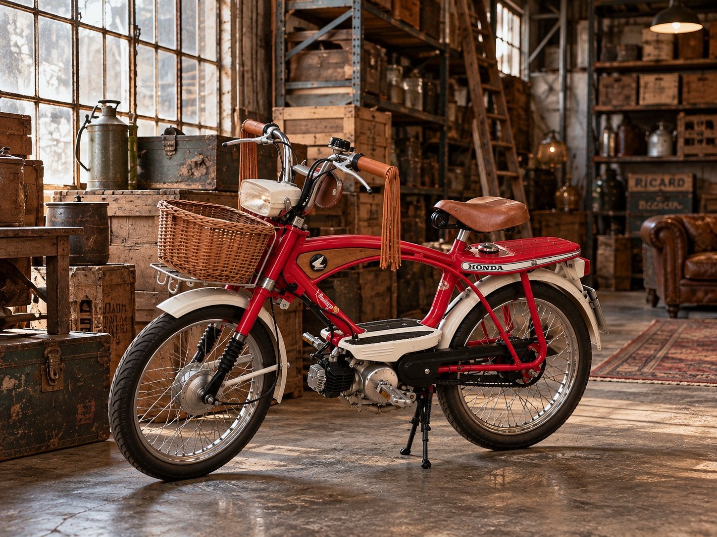 Honda amigo - rijdt perfect - uniek exemplaar, Enlèvement, Utilisé, Autres modèles