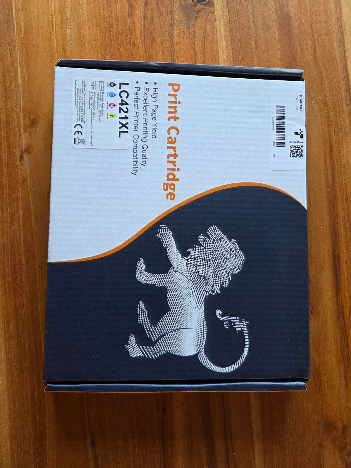 Lot de 4 cartouches d'imprimante STAROVER LC421XL pour Broth, Enlèvement ou Envoi