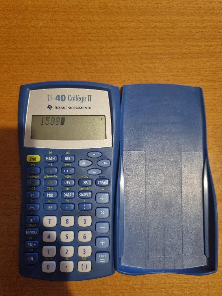 Calculatrice Texas Instruments TI-40 College II, Divers, Calculatrices, Enlèvement, Utilisé