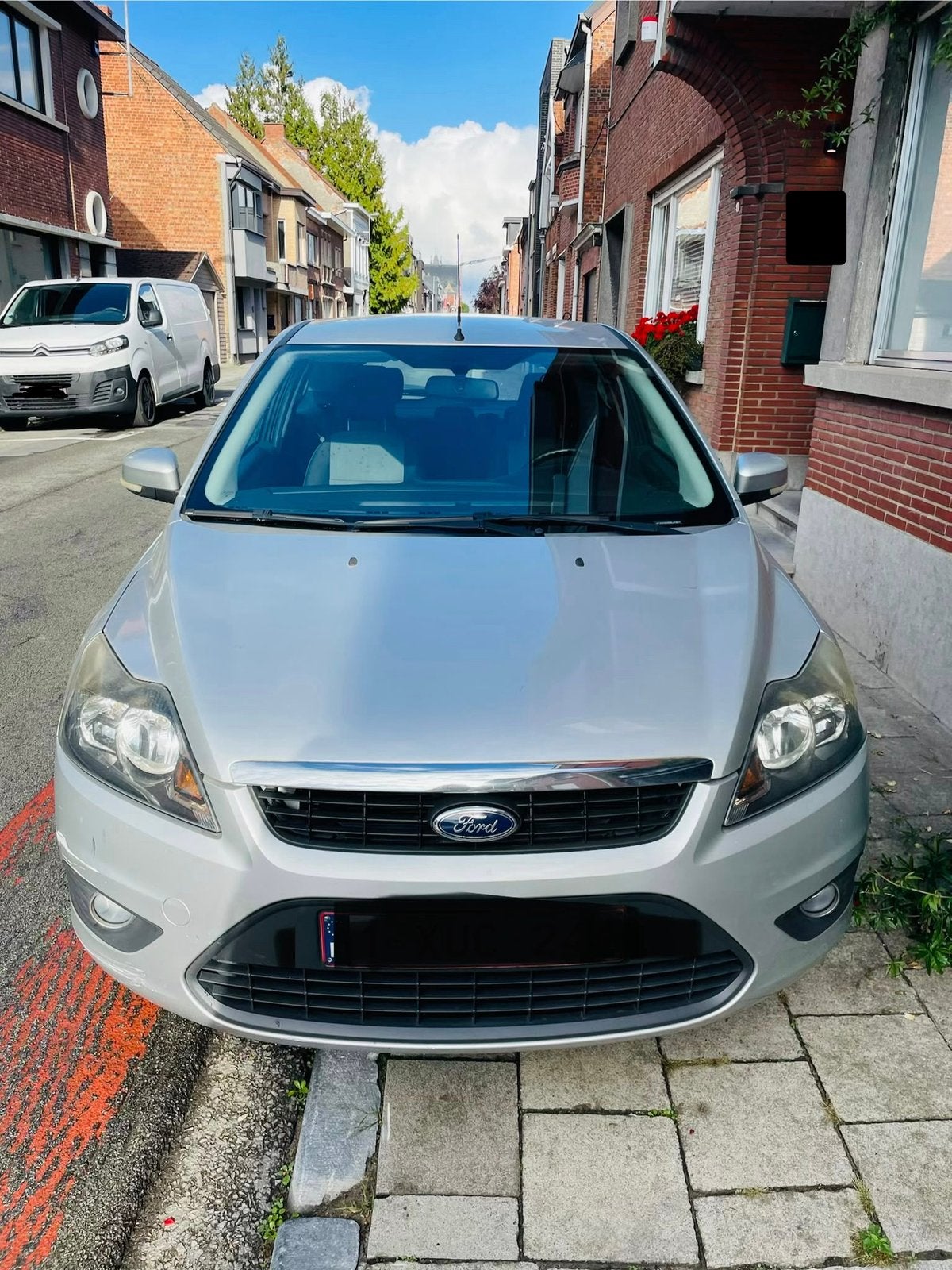Ford Focus 1.8 benzine // 2009 // 181.000km, Auto's, Zwart, 4 cilinders, Handgeschakeld, Overige carrosserie