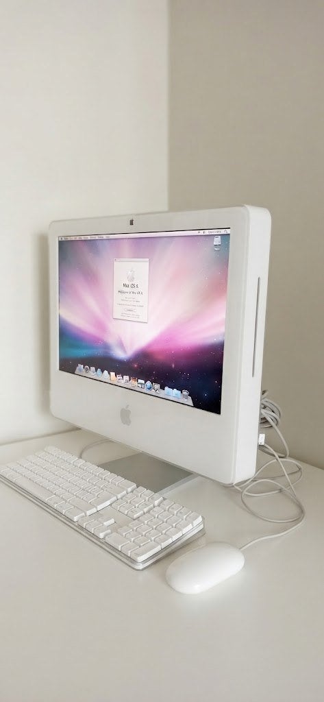 Vintage Apple iMac 17-inch (2006) – Designicoon, Computers en Software, Ophalen