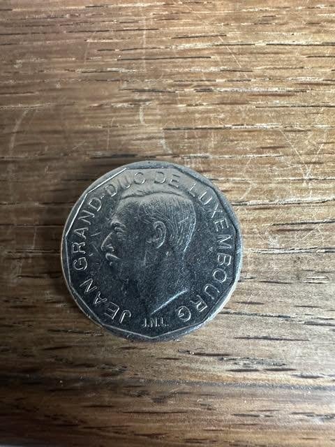 pièce de monnaie Luxembourg 1987 50 F, Enlèvement, Autres pays, Monnaie en vrac